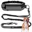 Edipets correa canicross manos libres gris para perros, , large indicador imagen numero 1