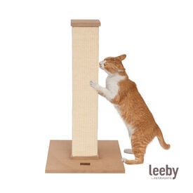 Leeby Vida rascador de sisal cuadrado para gatos