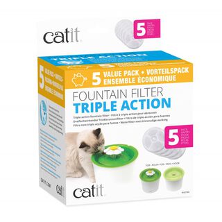 Catit Filtro de Triple Acción de Fuentes para gatos 