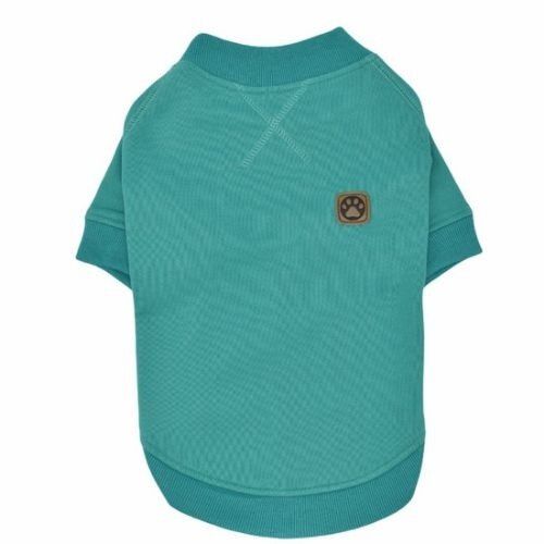 Loyal sudadera cotone turquesa para perros, , large Imagen numero 2