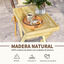 Outsunny Mesa de Jardín Madera Natural, , large indicador imagen numero 4