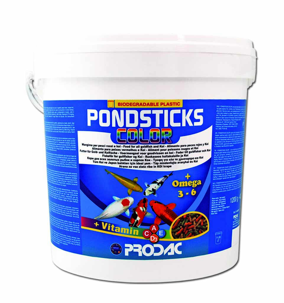 Prodac Pondsticks Color Alimento para peces