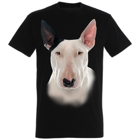 Camiseta Bull Terrier color Negro