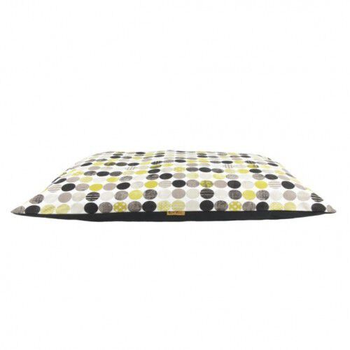 Colchoneta Puntos amarillos para perros color Amarillo, , large Imagen numero 1