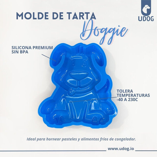Molde de pasteler&iacute;a | Dog Az&uacute;l, , large Imagen numero 5