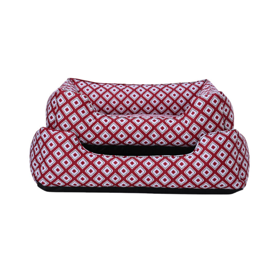 Leeby cama impermeable roja para perros, , large Imagen numero 8