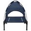 vidaXL Cama para Perros con Dosel Sofá Silla Tela Oxford y Acero Azul, , large indicador imagen numero 8