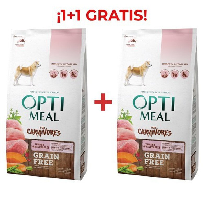 Pack de pienso seco sin cereales para gatos esterilizados sabor Pavo, , large image number null