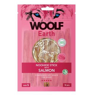Woolf Earth Noohide S Barrita Con Salmón para perros