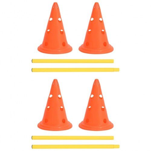 Vidaxl obst&aacute;culo de actividades naranja para perros, , large Imagen numero 4