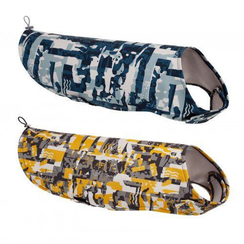 Chubasquero Amazonia para perros Gobak con forro polar azul, , large Imagen numero 2