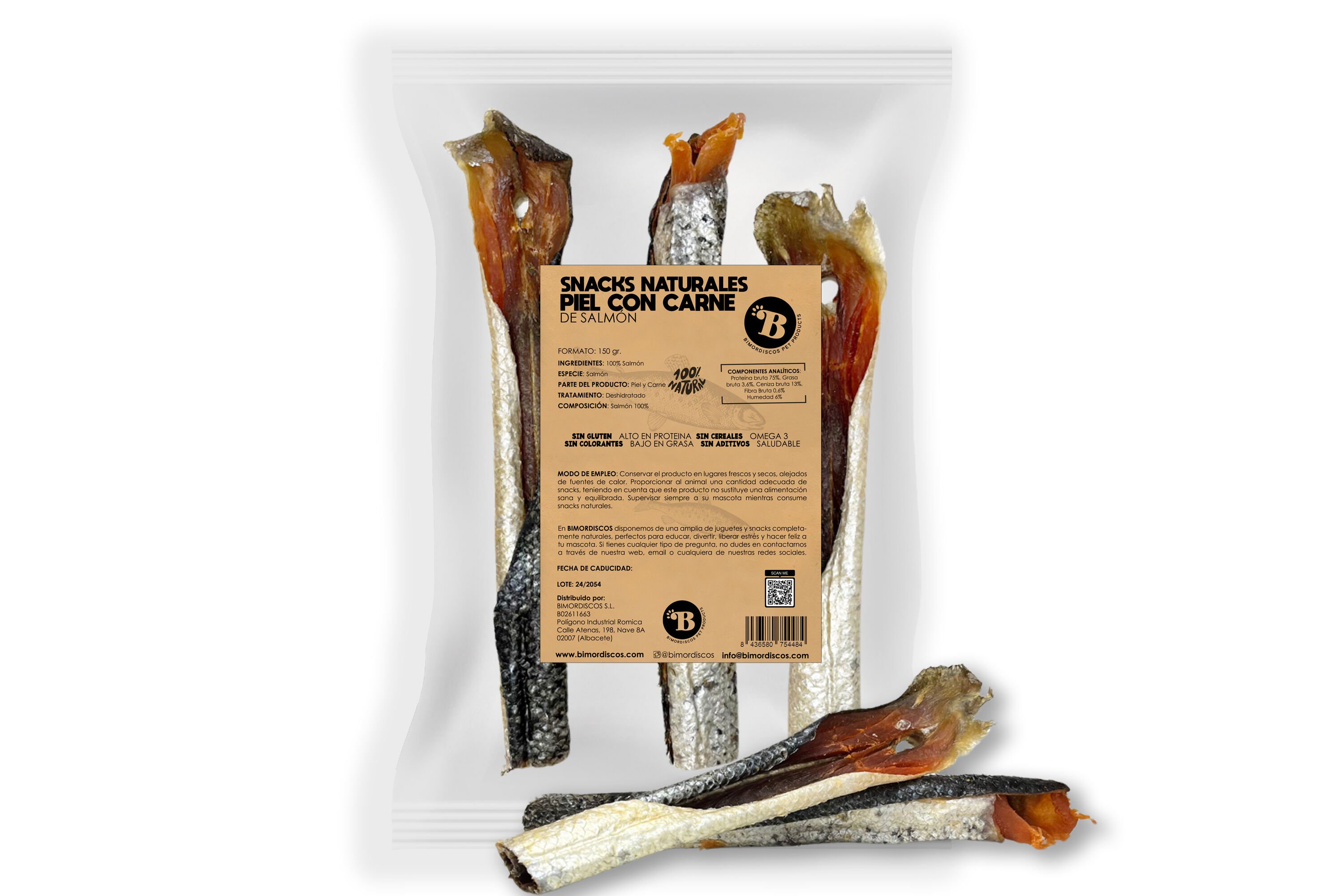 BIMORDISCOS Box SALMON LOVERS Salm&oacute;n para Perros, , large Imagen numero 4