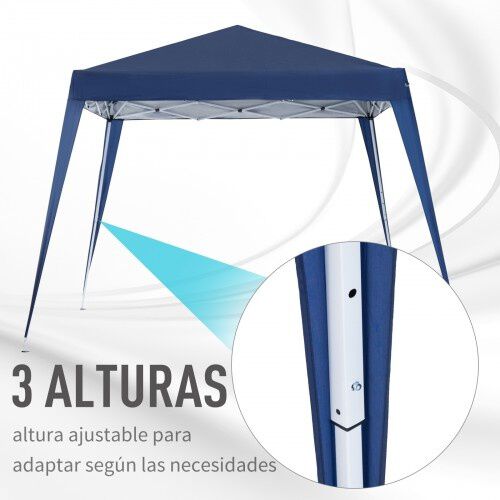 Carpa plegable Pop Up para jard&iacute;n color Azul, , large Imagen numero 4
