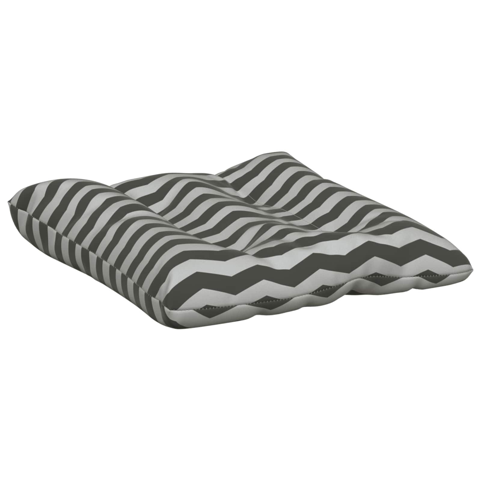 vidaXL Tienda de campa&ntilde;a para mascotas con coj&iacute;n Blanco y gris Cama Casa, , large Imagen numero 10