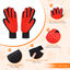 Nobleza - Guante Pelo Gato, Cepillo para Perros y Gatos Lavable y Reutilizable, Pack de 2 Guantes de Aseo para Perros y Gatos con Pulseras de Velcro Ajustables, Guantes Quita Pelos Gato, Rojo, , large indicador imagen numero 3