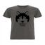 Camiseta lobo hombre color Gris, , large indicador imagen numero 1