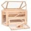 vidaXL Jaula para hámster madera maciza abeto 80x40x43 cm, , large indicador imagen numero 3