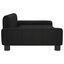 vidaXL Cama para perros de cuero sintético negra 70x45x30 cm, , large indicador imagen numero 7