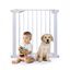 Mobiclinic Barrera escalera con puerta para mascotas A presión Cierre automático Regulable, , large indicador imagen numero 1