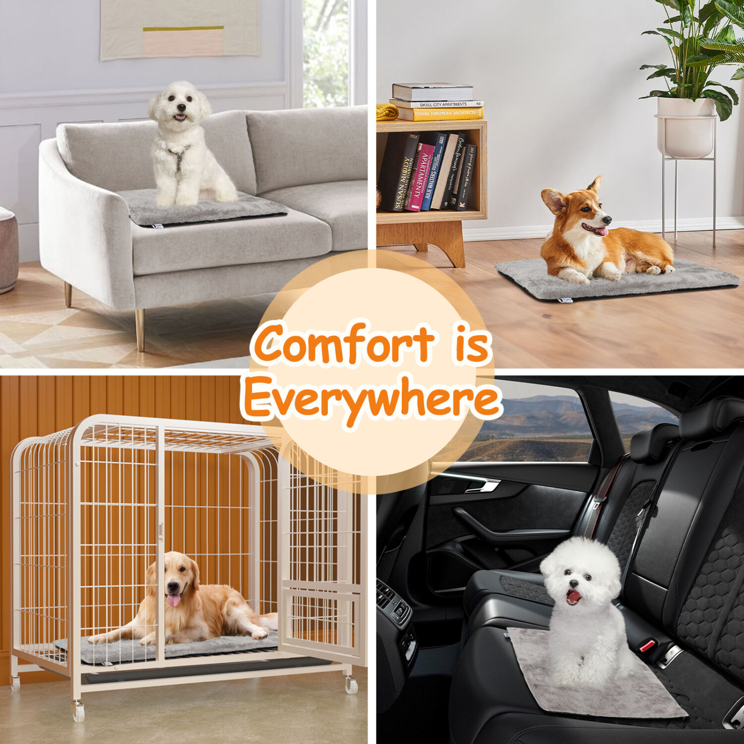 Nobleza Colchoneta Térmica gris para Perros y Gatos thumbnail