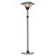 Outsunny Calefactor de Pie de Exterior 1200/1800/3000W Estufa de Infrarrojos con 3 Niveles de Calor Altura Ajustable Protección IP44 para Terraza Patio Aluminio Acero Inoxidable Ø58,5x160-200 cm Plata, , large indicador imagen numero 1