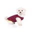 Groc Groc abrigo impermeable burdeos para perro , , large indicador imagen numero 1