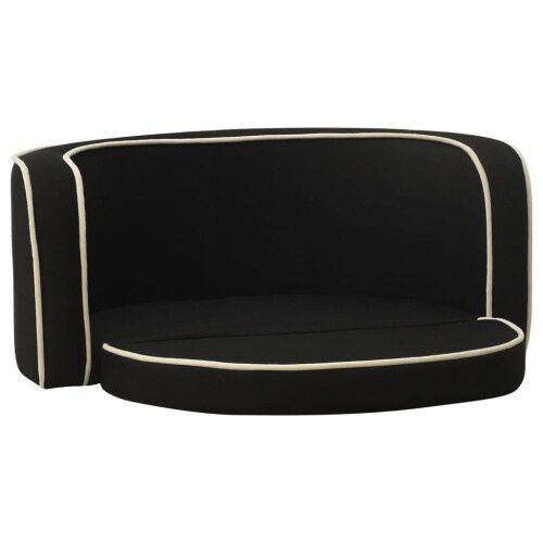 Vidaxl sof&aacute; plagable negro para perros, , large Imagen numero 3
