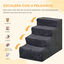 PawHut Escalera para Mascotas Marrón, , large indicador imagen numero 9