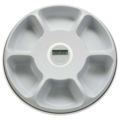 Dispensador automático de comida para perros color Blanco thumbnail