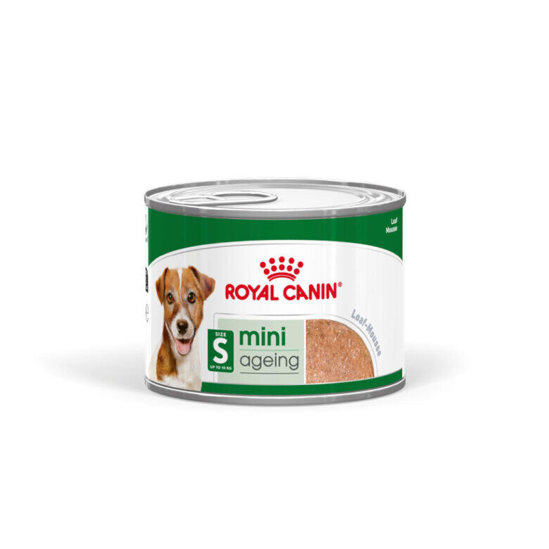 195 g Royal Canin Mini 8+ Ageing lata para perros, , large Imagen numero 2