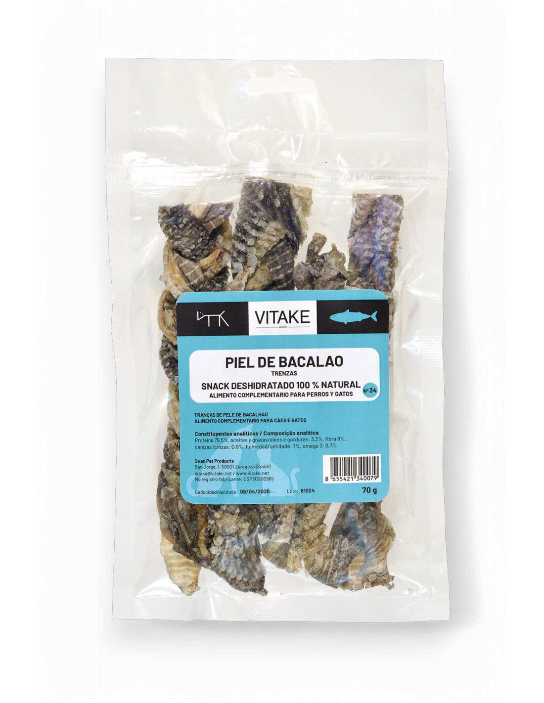 Trenzas de piel de bacalao, , large Imagen numero 1