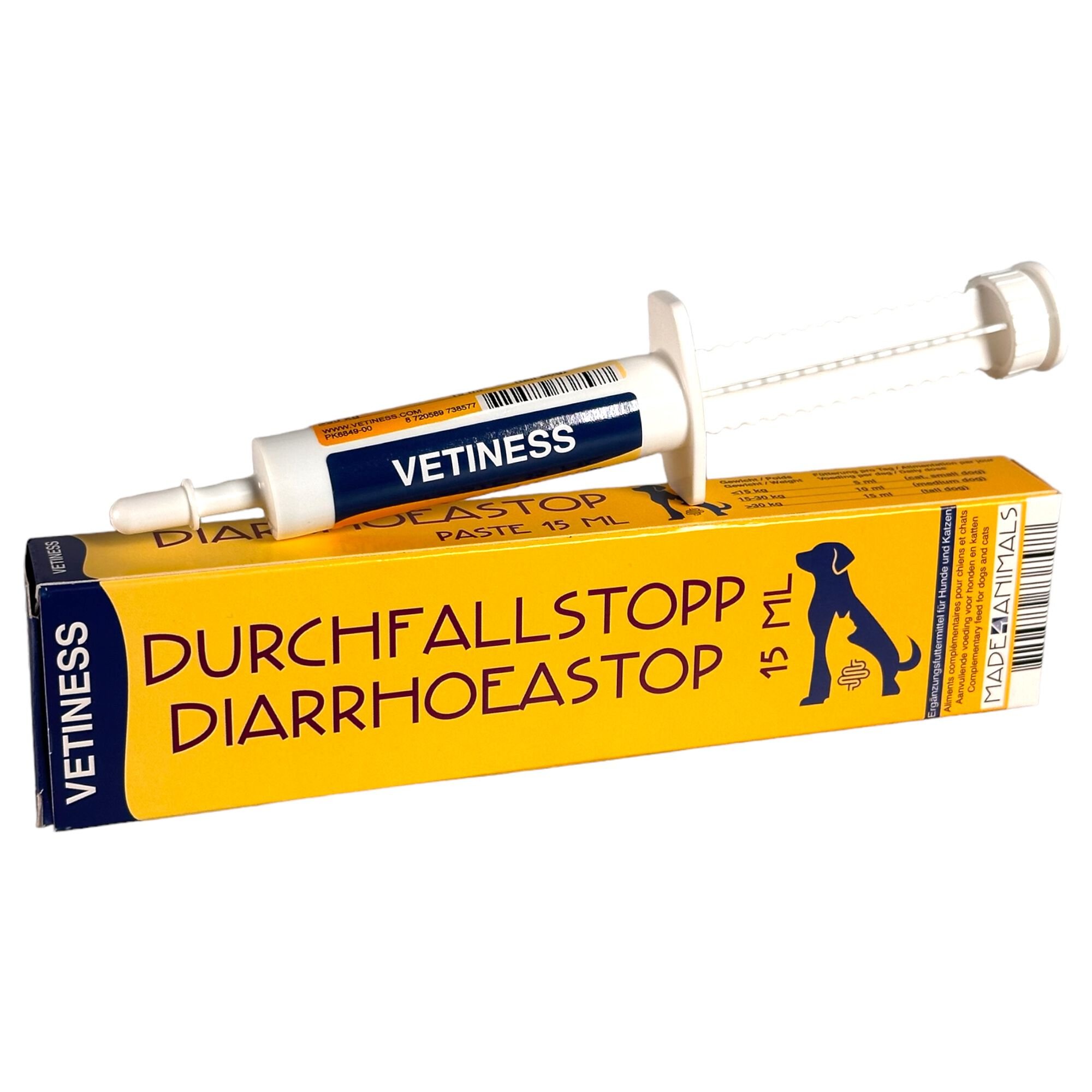 Vetiness antidiarreico para perros y gatos thumbnail