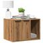 vidaXL Mueble arenero para gatos madera ingeniería artisian, , large indicador imagen numero 2