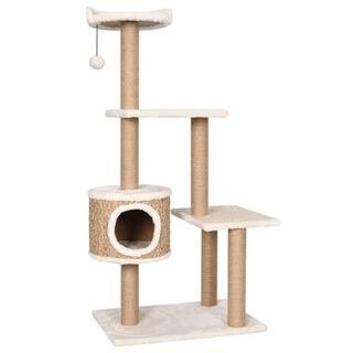 Rascador para gatos con múltiples plataformas color Beige