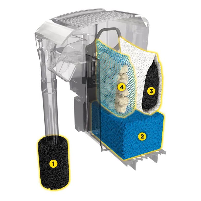 Fluval AquaClear filtro de mochila para acuario thumbnail