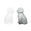 Balvi set sal & pimienta Sphinx forma perro, , large indicador imagen numero 1