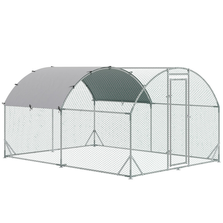 PawHut Gallinero para Exterior Grande para 6-12 Gallinas, , large image number null