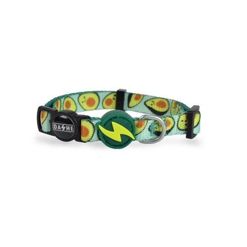 Dashi avocado collar de poli&eacute;ster verde para gatos, , large Imagen numero 1