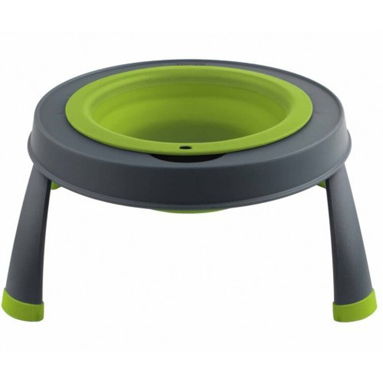 Comedero elevado ajustable color Verde, , large image number null