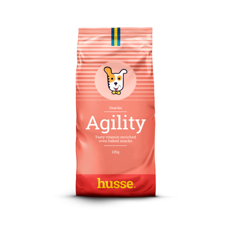 Premios Husse Agility para perros sabor Caren, Jamón y Pollo, , large image number null