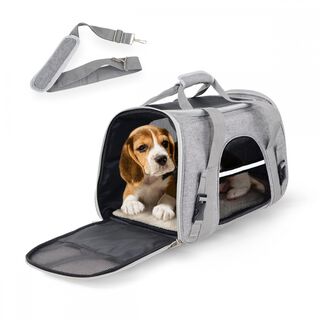 Mobiclinic Bolsa Transportín Bronco Mochila Plegable Ventilación Banda para trolley para mascotas