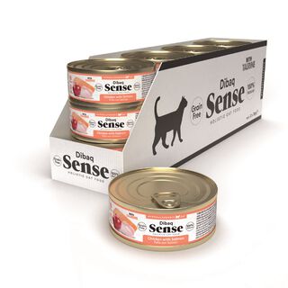 Dibaq Sense Cat Pollo y Salmón con manzana para gatos