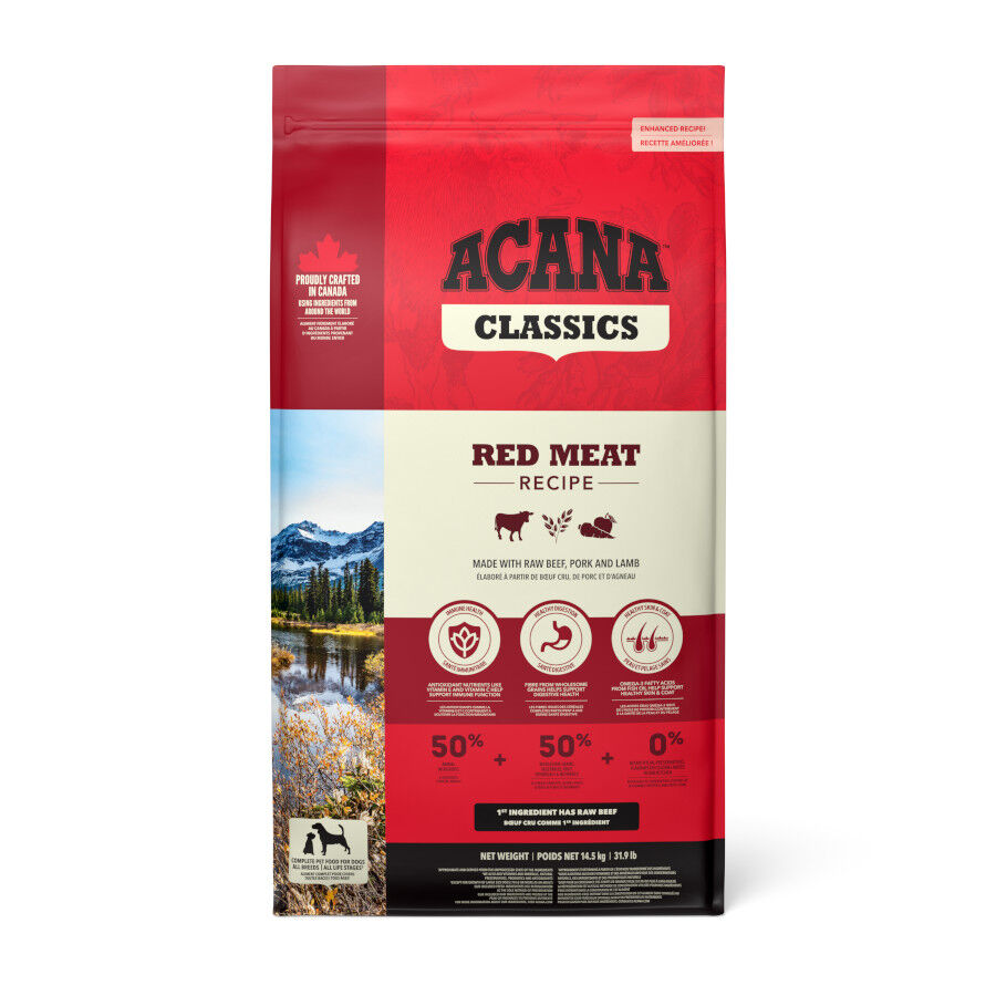 14.5 kg Acana Classics Red Meat pienso para perros, , large Imagen numero 1