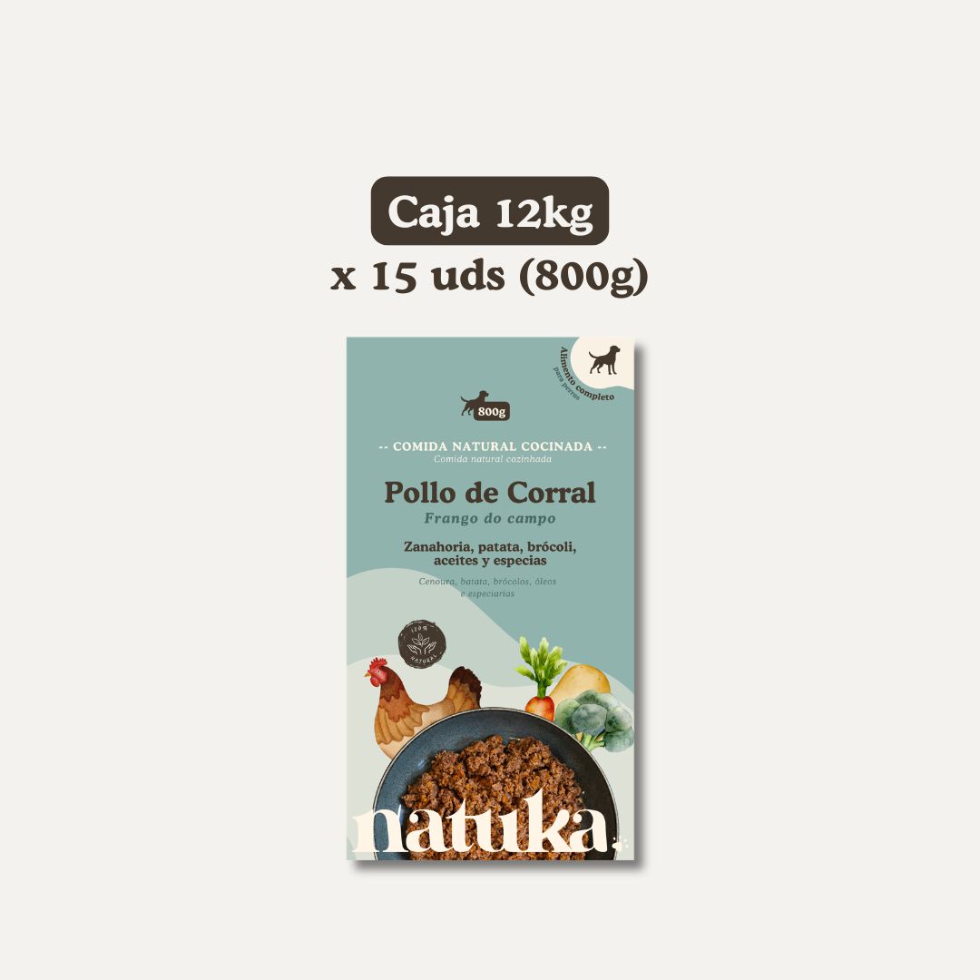 Natuka Comida Natural Men&uacute; Cocinado Pollo Corral para perros, , large Imagen numero 4