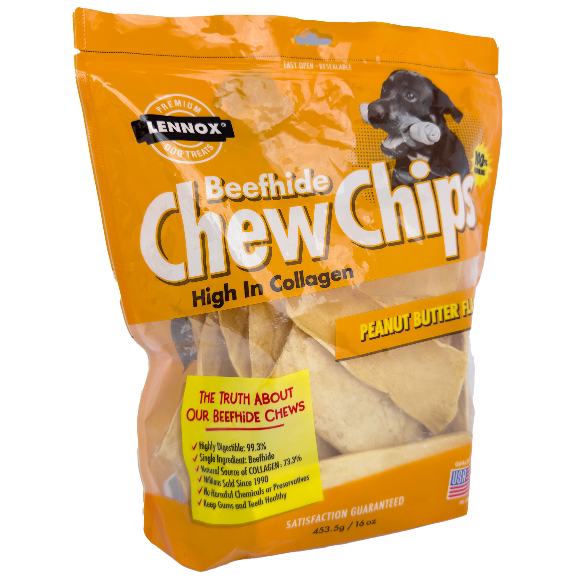 Lifebound Snacks masticables de cuero de buey, lote de 3 (3 x 453,5 g), , large Imagen numero 1