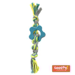 Tootoy! Chew Multi Rope Azul mordedor de cuerda para cachorros