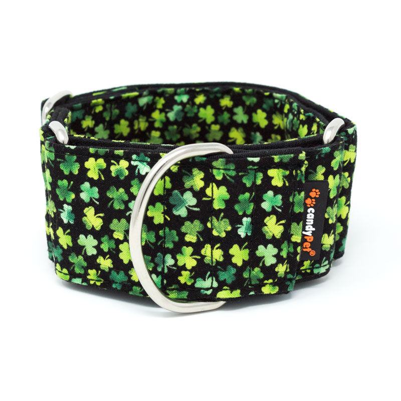 candyPet&reg; Collar Martingale para Perros - Modelo Verde y Negro, M, , large Imagen numero 1
