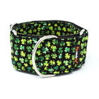CandyPet Collar Martingale Modelo Verde y Negro para Perros, , large image number null
