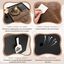 COSTWAY Caja de Arena para Gatos con Cajón Extraíble, Casa para Gatos con Ruedas y Puerta Abatible, Mesita de Noche para Gatos, Inodoro Oculto para Gatos 78 x 50 x 51,5, , large indicador imagen numero 2