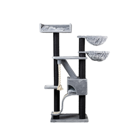 PHRquality árbol rascador kilimandjaro gris y negro